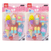 Cute Ice Cream & Cupcake Eraser Set Colorful DIY Food Erasers for School & Collectors
