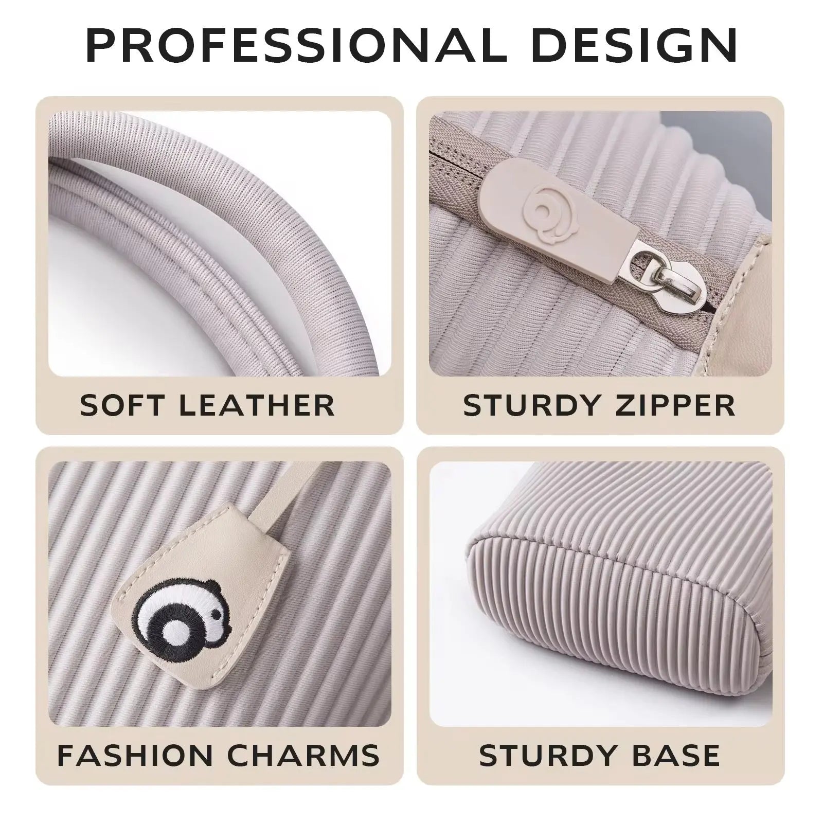 Women’s Lightweight Pleated Tote Bag Stylish Shoulder Handbag for Work, Travel & Everyday Use SparkelsSparkels