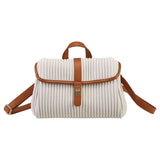 Women’s Pleated Shoulder Backpack Lightweight Fashion Crossbody Handbag with Adjustable Strap SparkelsSparkels