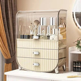Luxury Dustproof Makeup & Skincare Organizer with 2 Drawers
