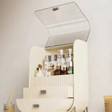 Luxury Dustproof Makeup & Skincare Organizer with 2 Drawers