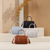 Women’s Pleated Mini Handbag Lightweight Crossbody Shoulder Bag with Top Handle Casual Chic Daily Purse SparkelsSparkels