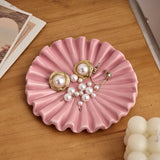 Creative Handmade Ceramic Round Plate