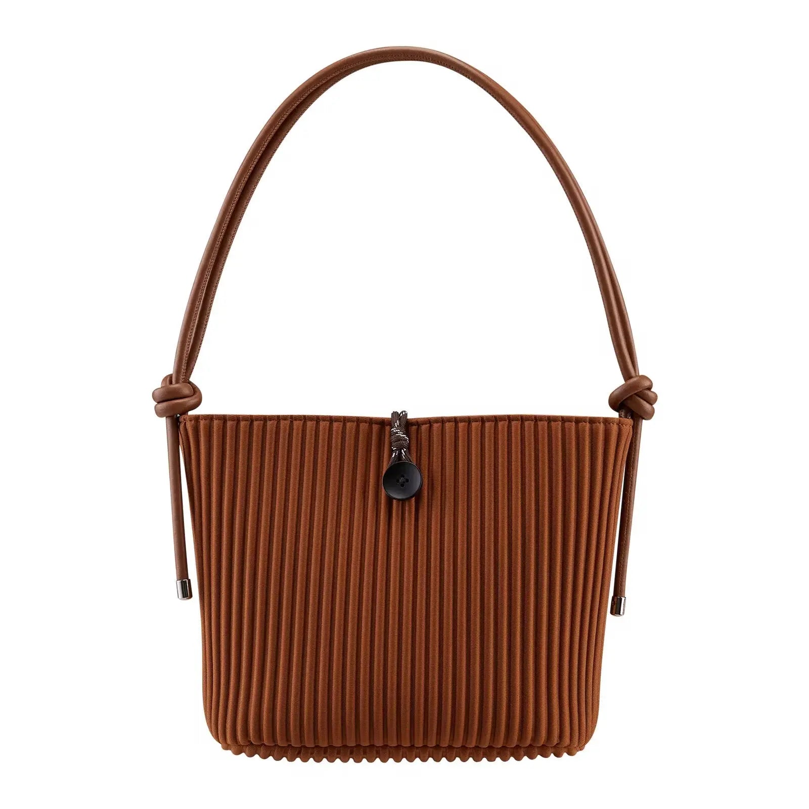 Convertible Pleated Shoulder & Satchel Handbag for Women Lightweight Casual Crossbody Tote with Adjustable Strap SparkelsSparkels