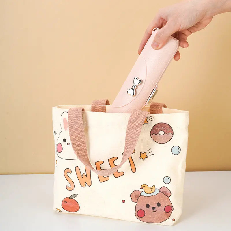 Portable Bowknot Travel Cutlery Set SparkelsSparkels