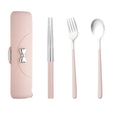 Portable Bowknot Travel Cutlery Set SparkelsSparkels