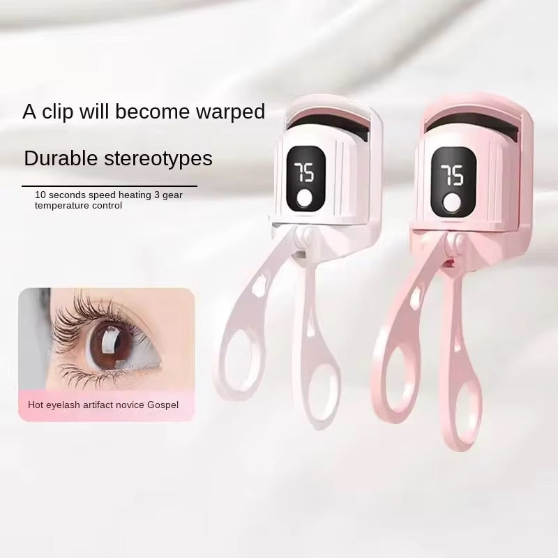 Rechargeable Heated Eyelash Curler Electric Lash Lifter with Quick Heat, Long Lasting Curl & Safety Protection SparkelsSparkels