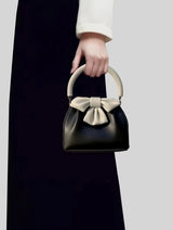 Luxury Bow Handle Mini Handbag for Women SparkelsSparkels