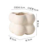 Multifunctional Bubble Pot Vase & Brush Holder Organizer