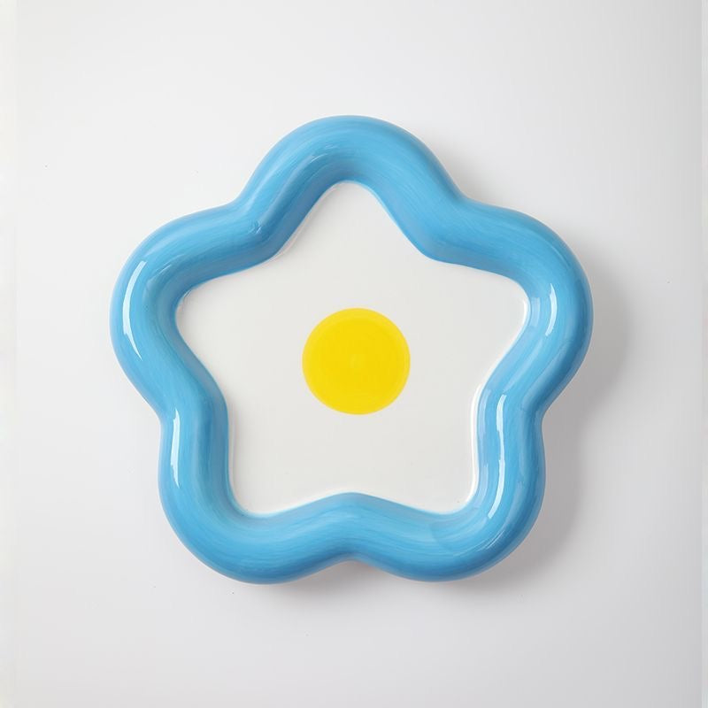 Creative Art Color Ceramic Plate