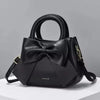 Cute Bowknot Mini Handbag for Women Luxury PU Leather Crossbody Shoulder Bag & Top Handle Purse SparkelsSparkels