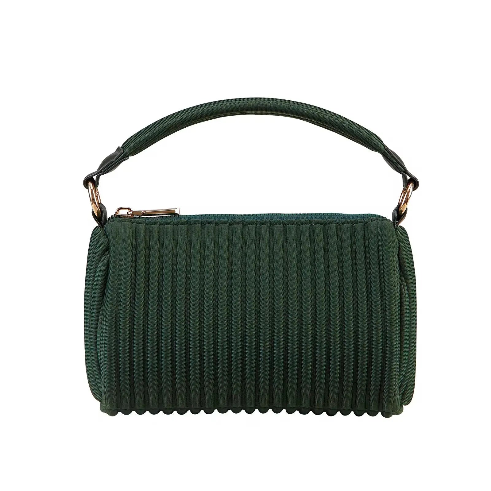 Pleated Mini Handbag Lightweight & Trendy Shoulder Purse SparkelsSparkels