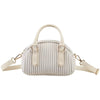 Women’s Pleated Mini Bowling Bag Lightweight Crossbody & Handbag Elegant Small Shoulder Purse SparkelsSparkels