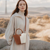 Two-Tone Pleated Tote Shoulder Bag Lightweight Stylish Handbag for Women Casual & Chic Everyday Purse SparkelsSparkels