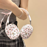 Silicone Floral Headphone Case