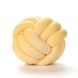 Plush Knot Ball Cushion PillowDecorative Throw Pillow for Sofa & Bed Soft Knot Ball Toy Cushion