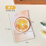 Brush Gradient Color Fruit Shape Sticky Notes