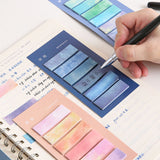 120 Sheets Gradient Index Sticky Notes