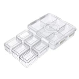 Multi Compartment Spice & Dry Food Storage Organizer Box