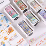 Floral Transparent Sticky Tape
