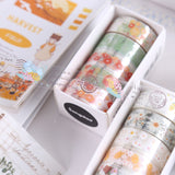 Floral Transparent Sticky Tape