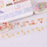 Floral Transparent Sticky Tape
