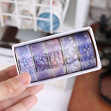 Floral Transparent Sticky Tape