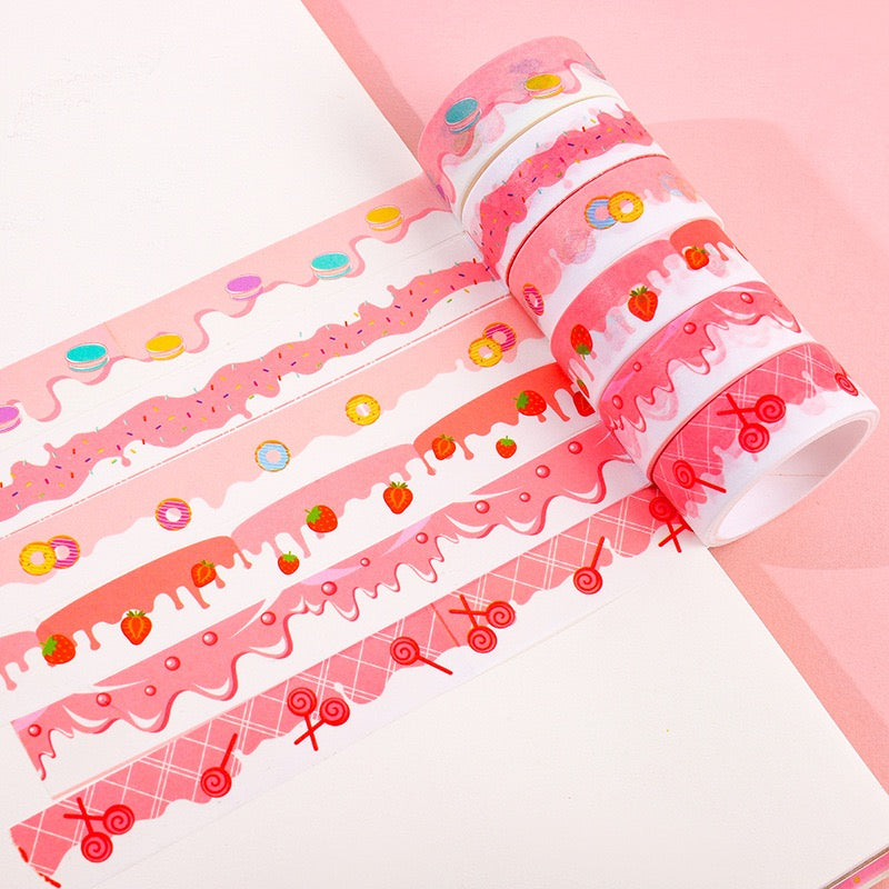 Cloud Forest Landscaping Washi Tape Decoration Scrapbooking DIY Material Diary Album Photocard Collage Journal Masking Tapes