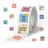 500Pcs Inspirational Quote StickersMotivational Affirmations for Scrapbook, Laptop, Phone & DIY