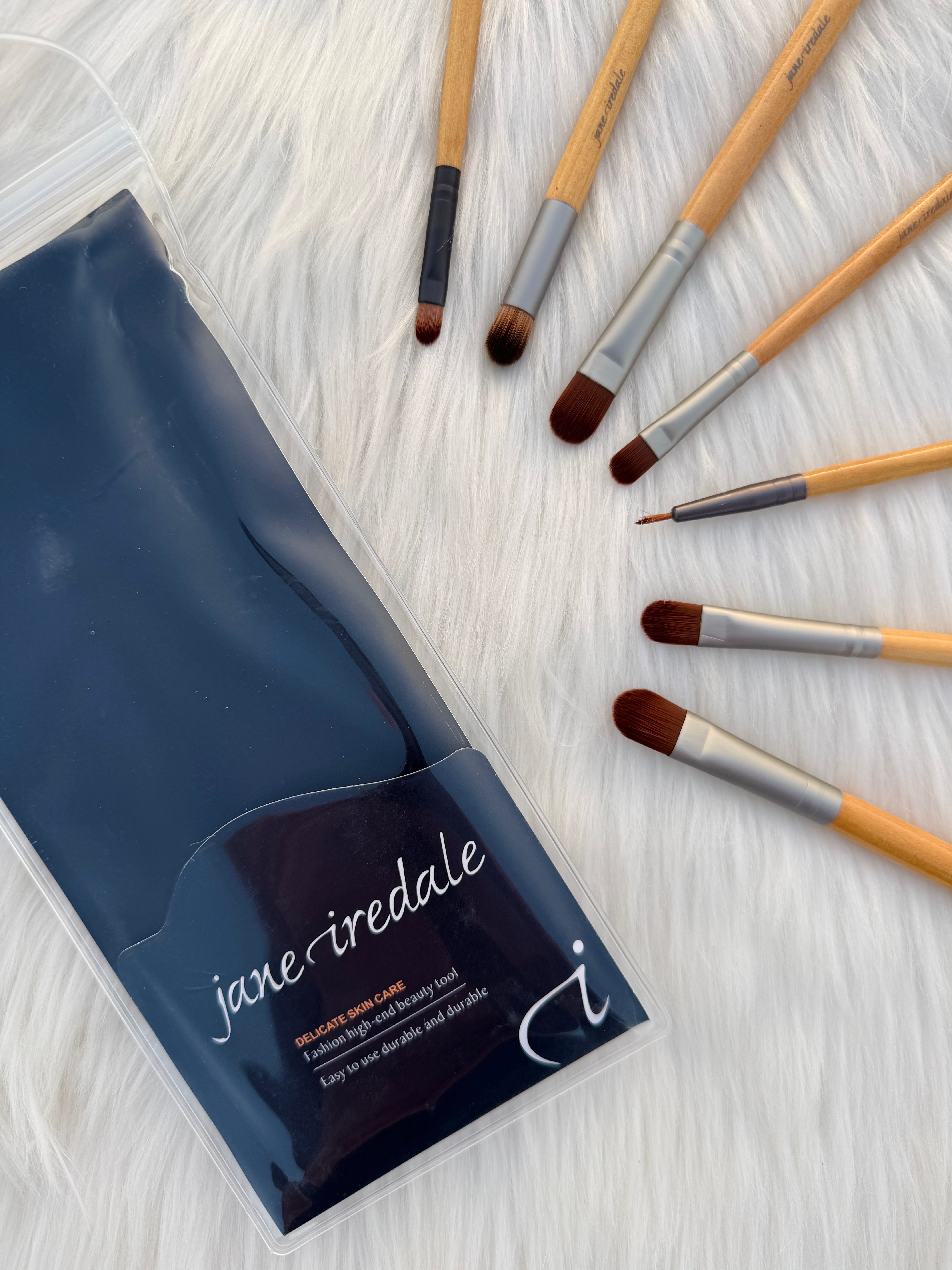 Professional Eye Brush Set 6 Precision Tools for Effortless Blending