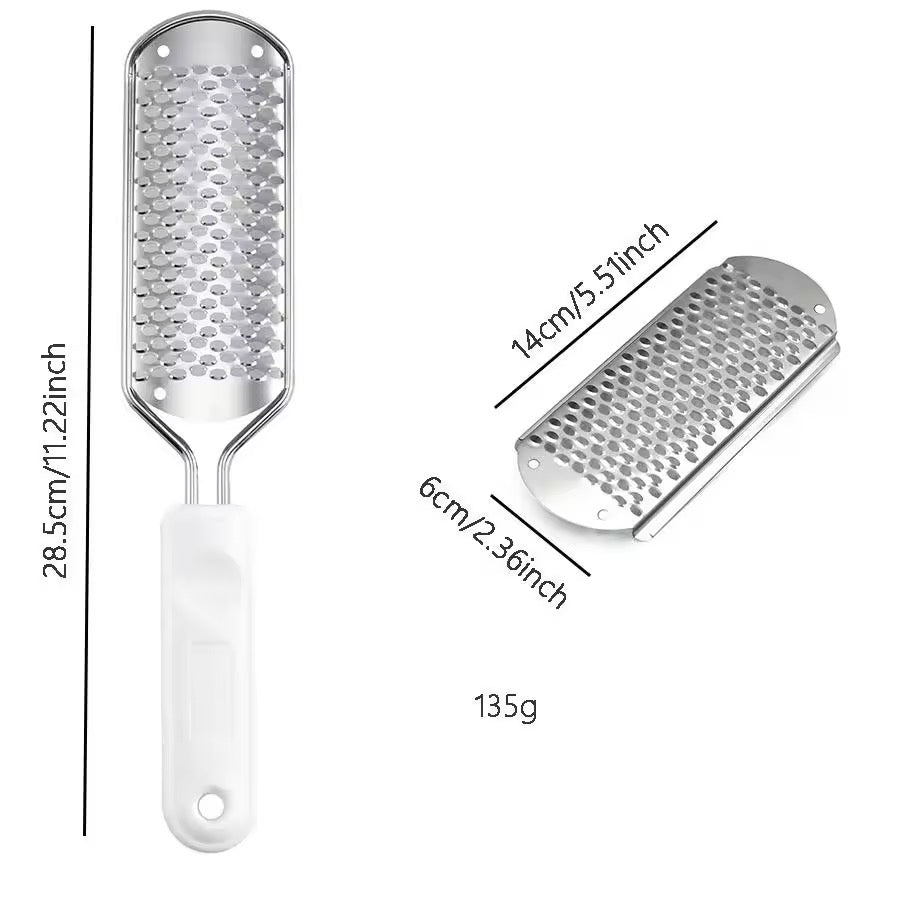 Stainless Steel Pedicure Foot File Heavy Duty Callus Remover