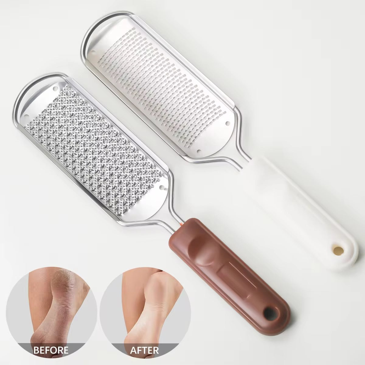 Stainless Steel Pedicure Foot File Heavy Duty Callus Remover