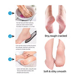 Dual-Sided Stainless Steel Foot File Professional Pedicure Callus Remover