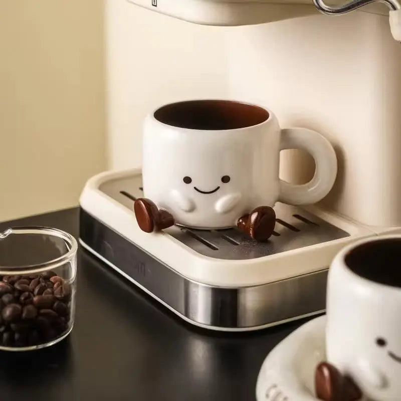 Cute Little Cup Ceramic Mug Set SparkelsSparkels