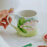 Lily of the Valley Ceramic Mug SparkelsSparkels