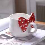 Polka Bow Ceramic Mug SparkelsSparkels