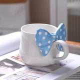 Polka Bow Ceramic Mug SparkelsSparkels