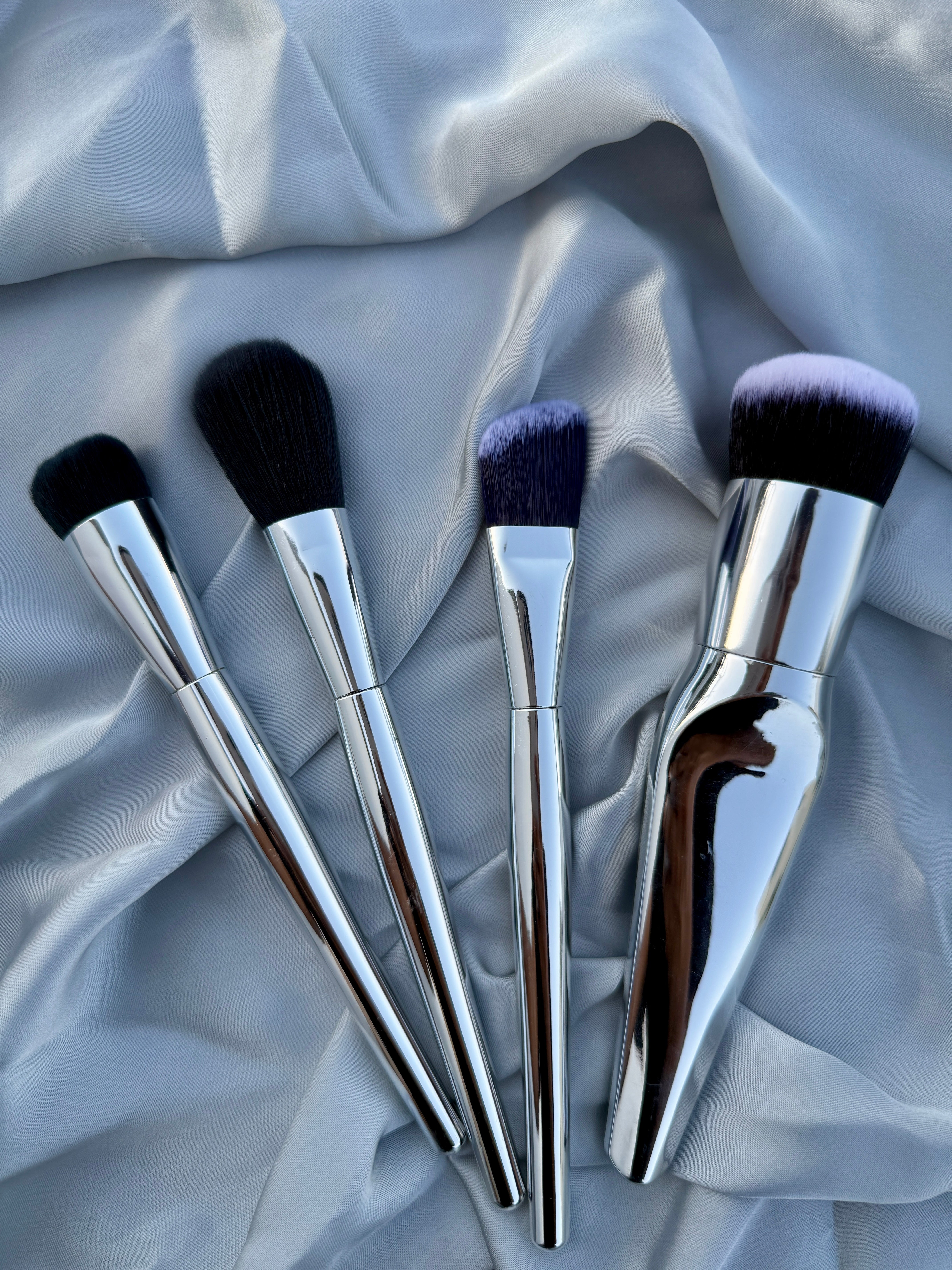Luxe Face Brush Set 4 Piece Professional Collection