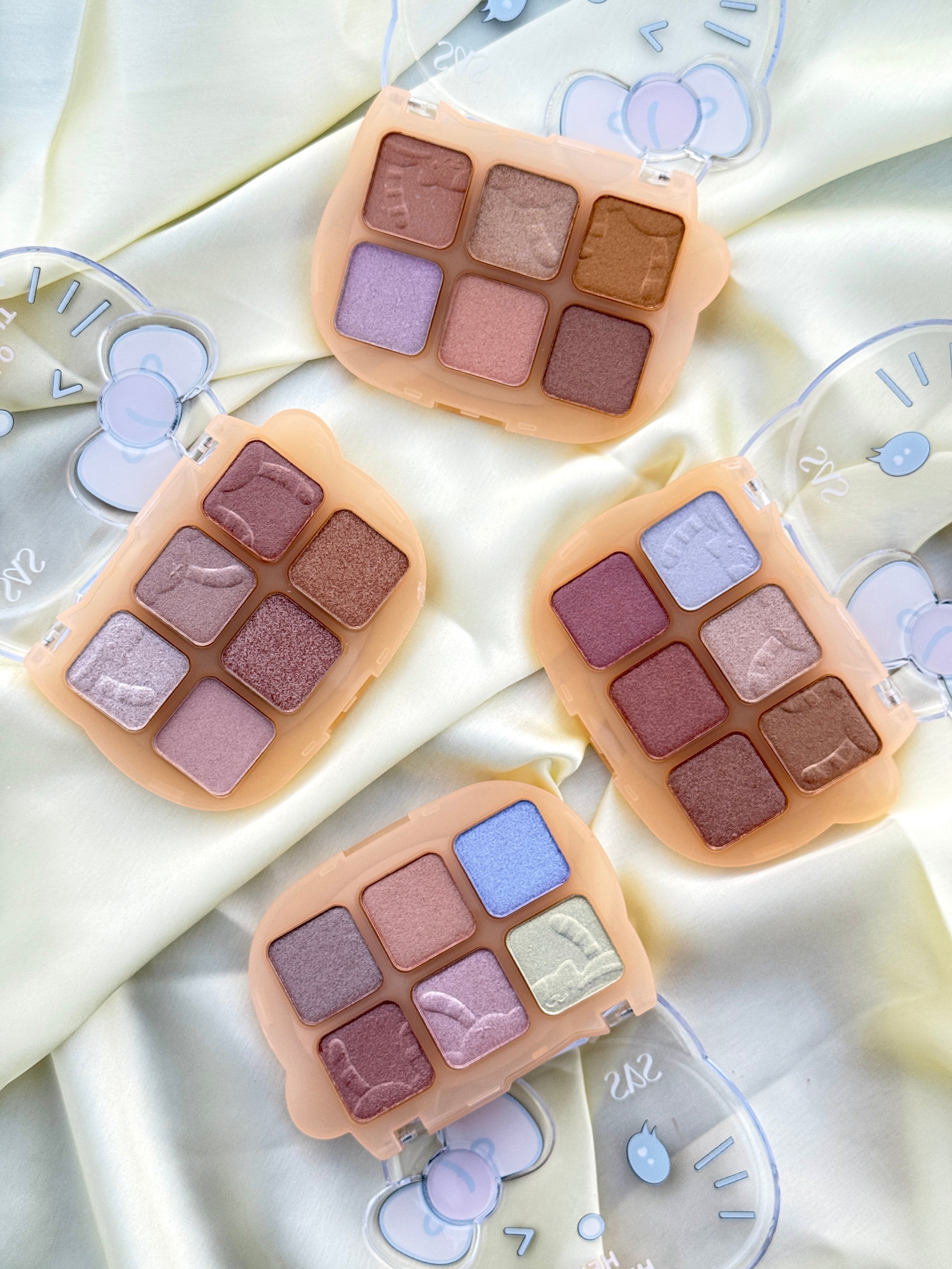 Kitty Mini Eyeshadow Palette 6 Dreamy Shades