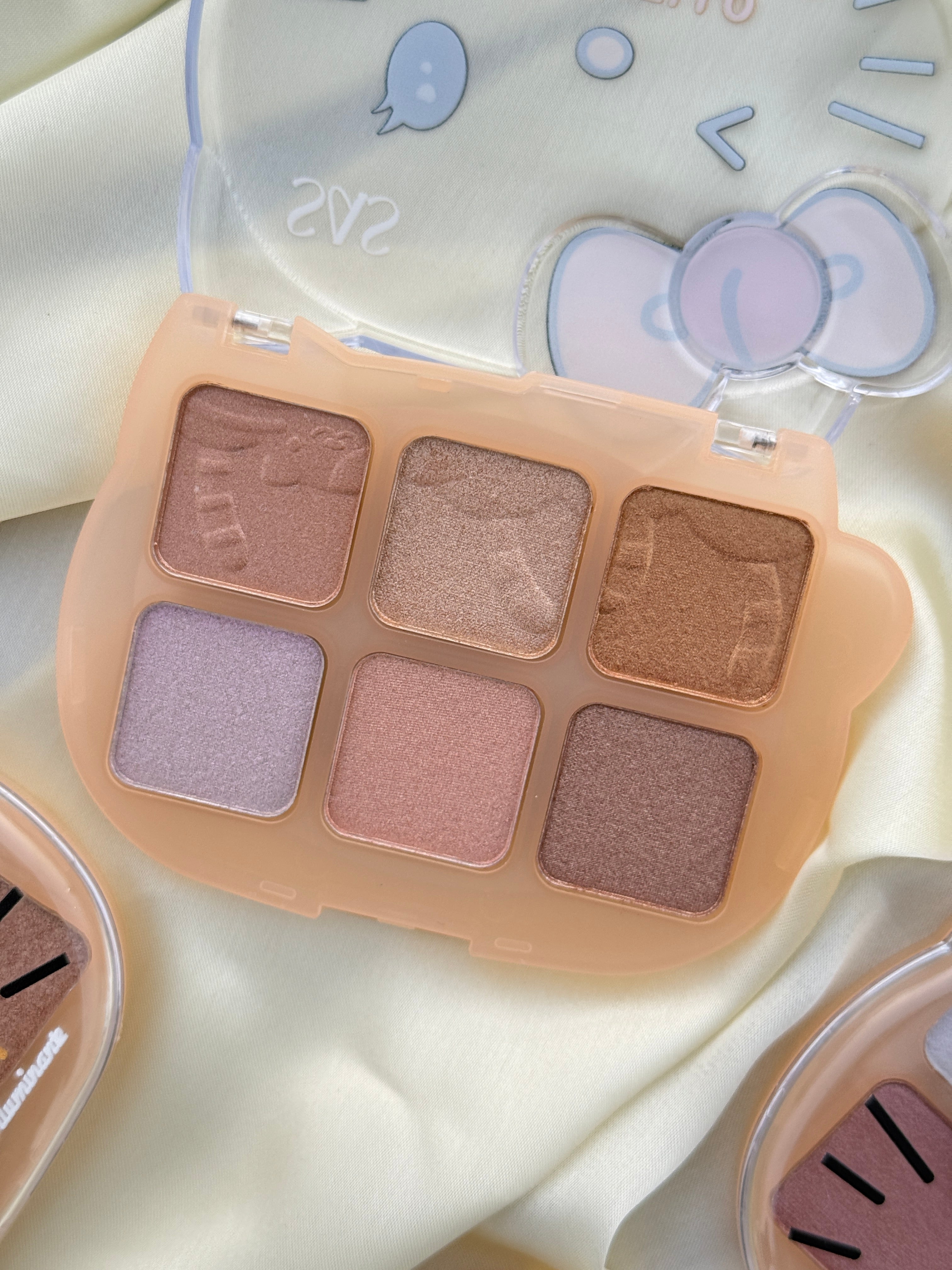 Kitty Mini Eyeshadow Palette 6 Dreamy Shades