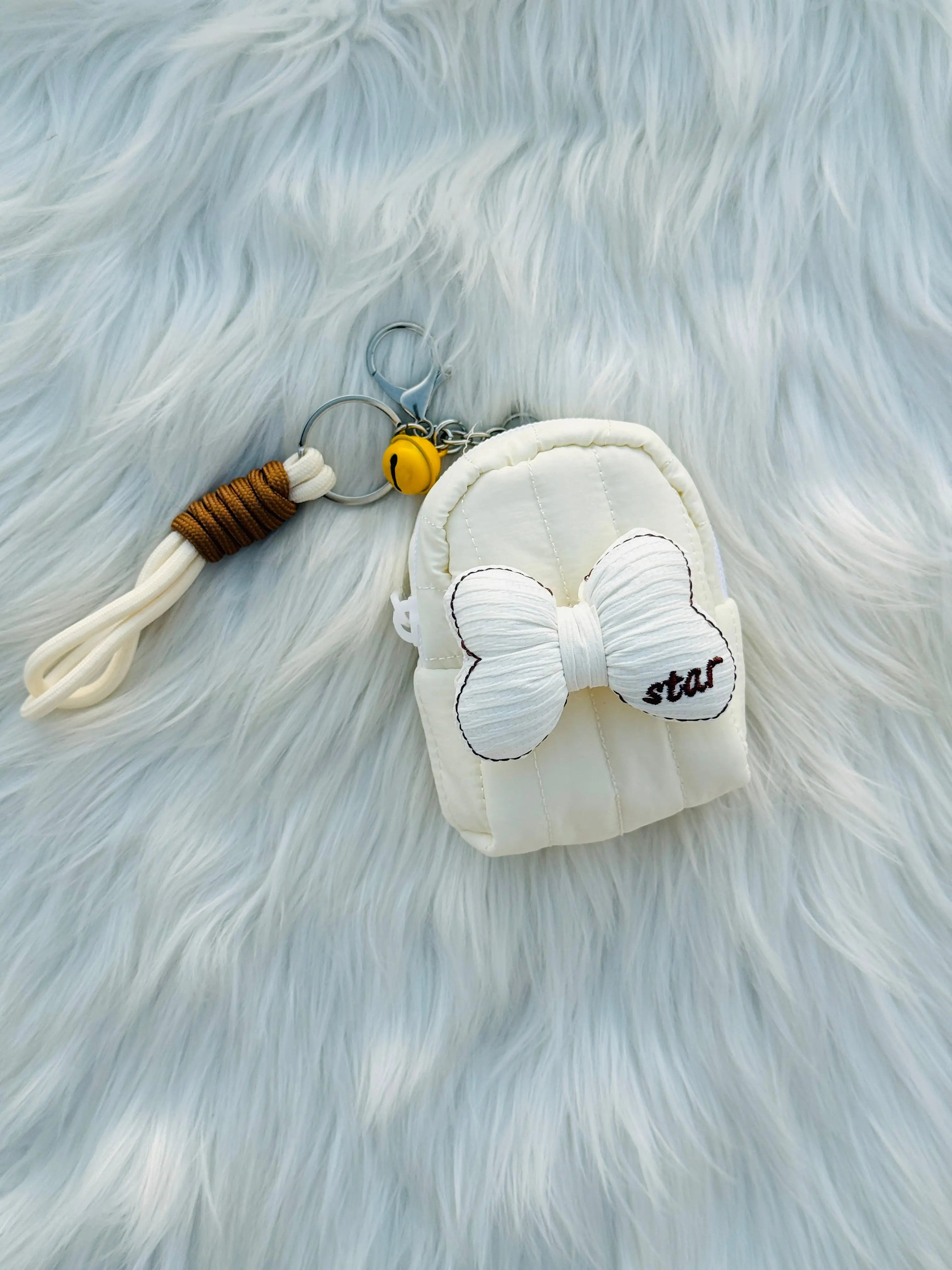 Cute Bow Mini Backpack Coin Pouch SparkelsSparkels