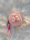 Cute Pastel Bow Coin Pouch Keychain SparkelsSparkels