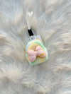 Cute Fluffy Bow Coin Pouch Keychain SparkelsSparkels