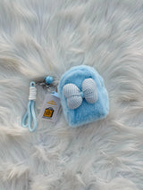 Cute Fluffy Mini Backpack Coin Pouch Keychain