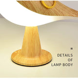 Bird LED Touch Table Lamp Cute Wooden Bird Night Light for Bedroom & Desk