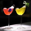 Creative Bird Shaped Cocktail Glass Unique Martini & Cocktail Bar Glass
