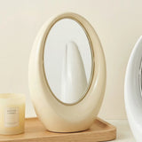 Modern Rotating Oval Vanity & Decorative Table Mirror