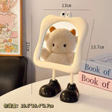 Cute Bigfoot Cartoon Standing Makeup Mirror