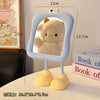 Cute Bigfoot Cartoon Standing Makeup Mirror