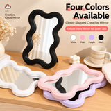 Aesthetic Wave Creative Table Mirror Wavy Makeup & Vanity Mirror